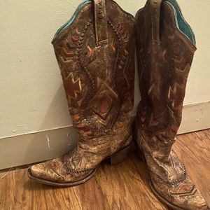 Corral vintage tall cowboy boots
